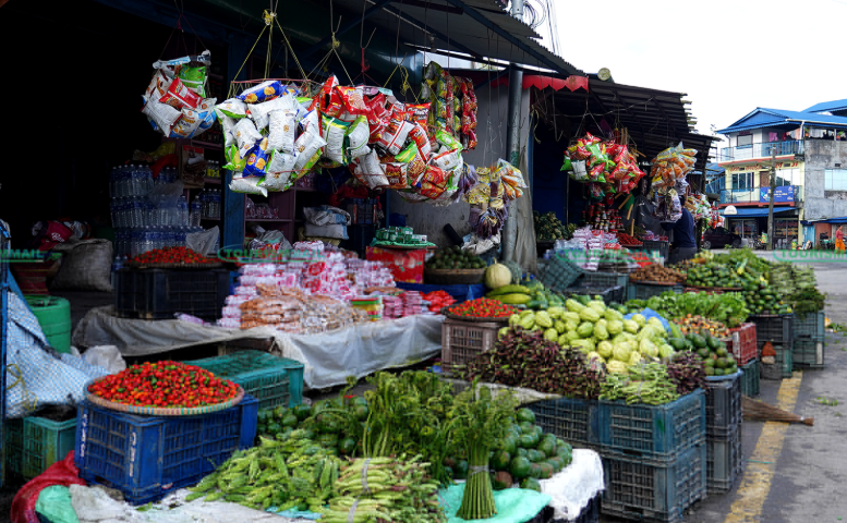 Local Market in Bhedetar